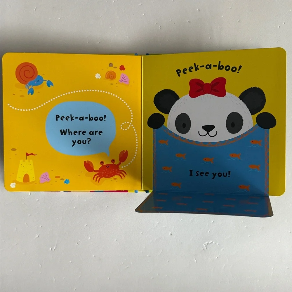 Usborne Baby’s Very First Life-the-Flap Peek-a-Boo Children’s Book